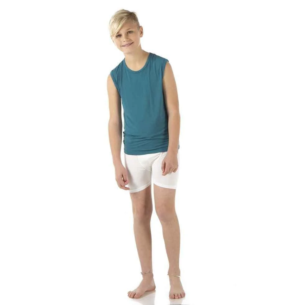 Solid Single Boys Boxer Brief - Natural - Image 2