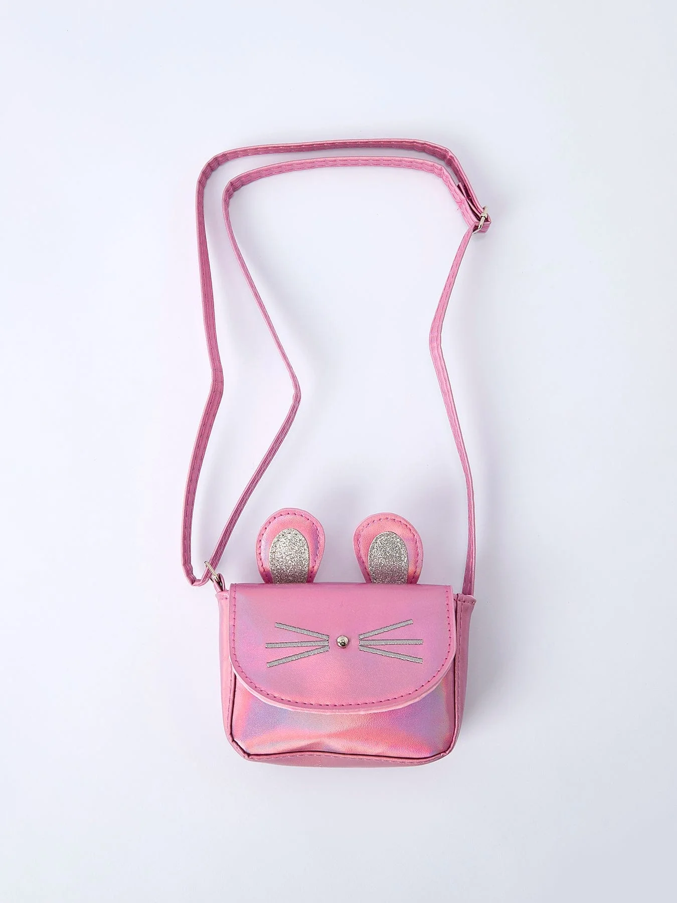 Spring Bunny Ear Pink Girl Crossbody Bag - Image 2