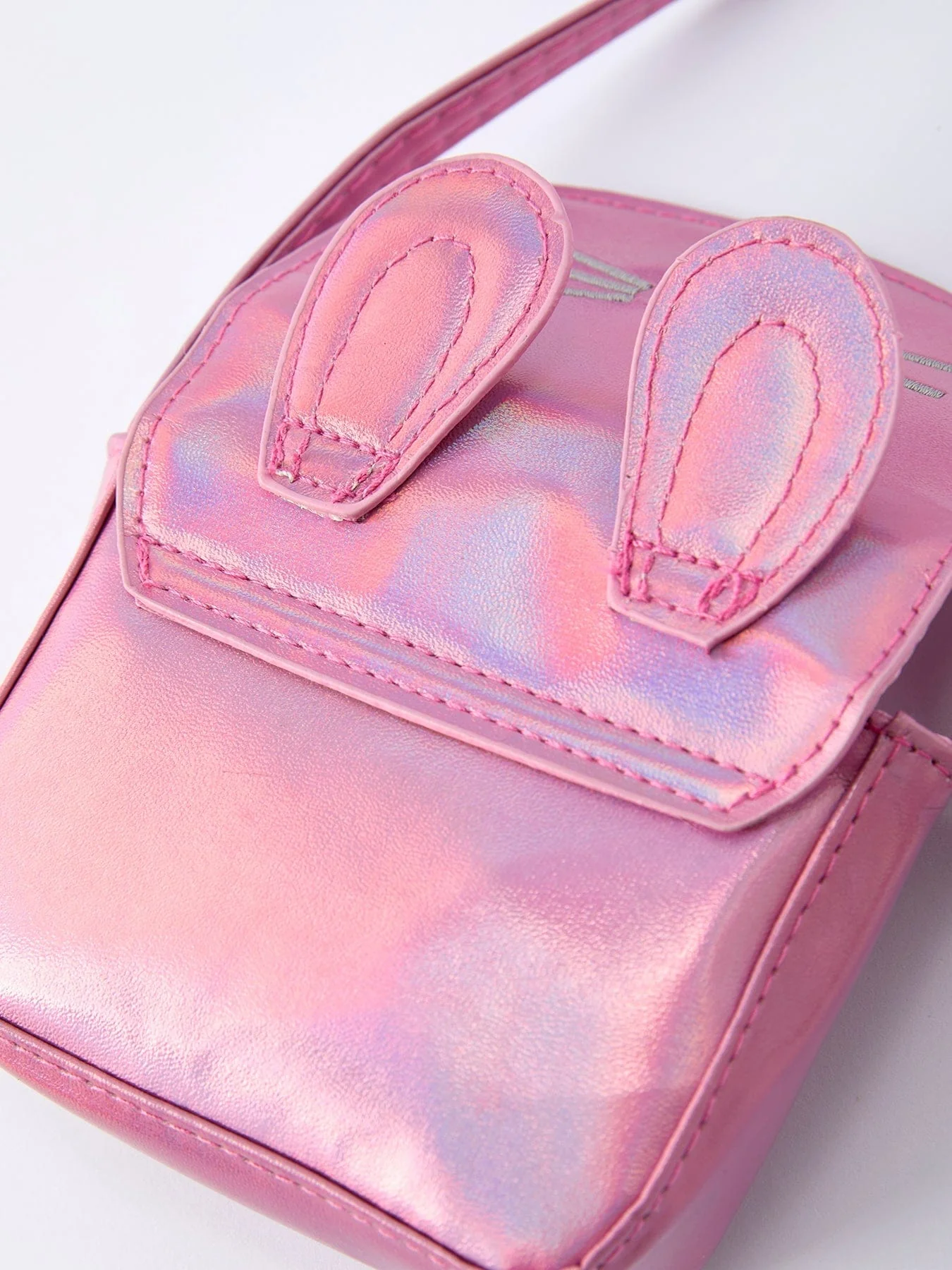 Spring Bunny Ear Pink Girl Crossbody Bag - Image 5