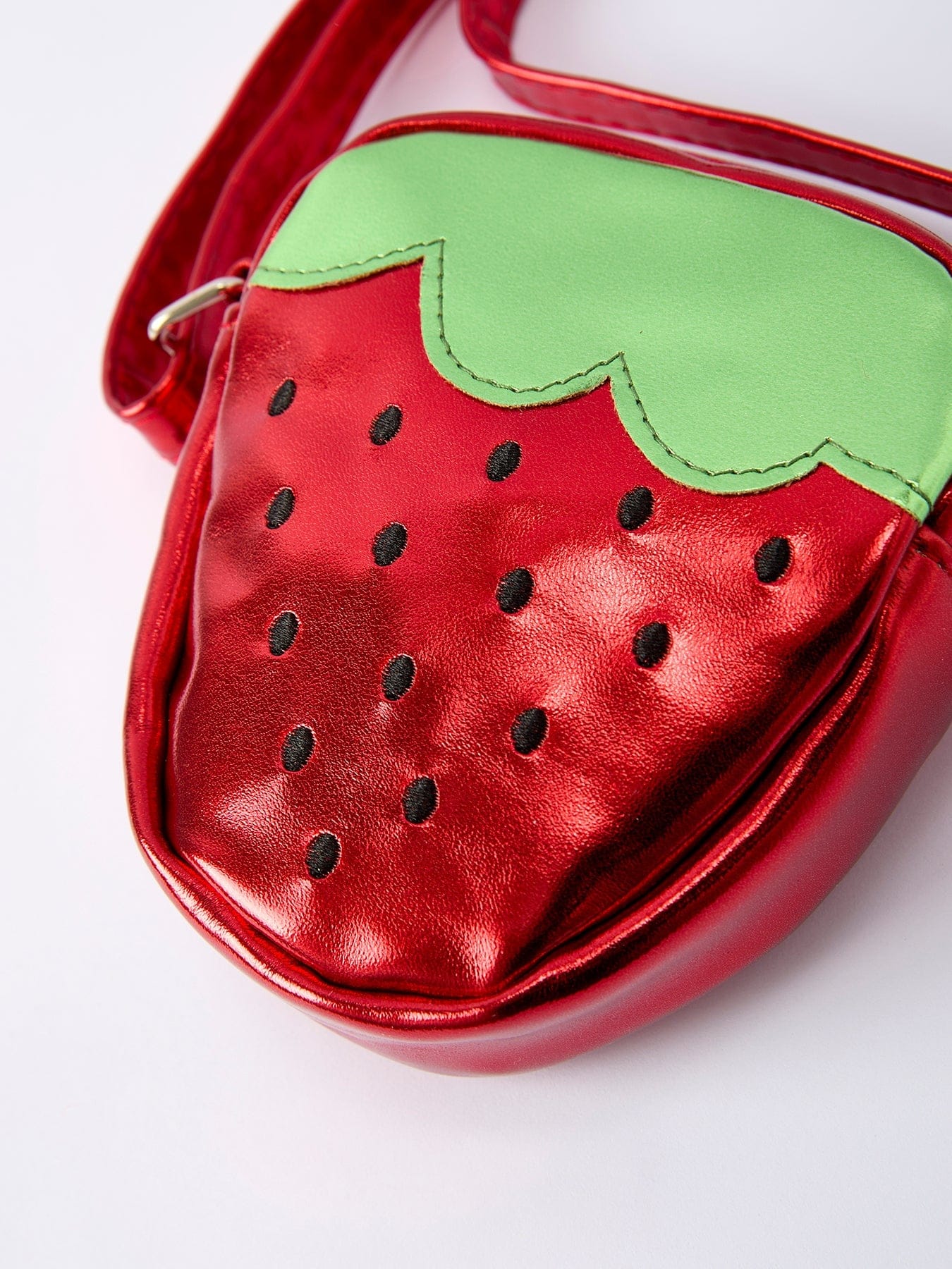 Spring Strawberry Girl Crossbody Bag - Image 4