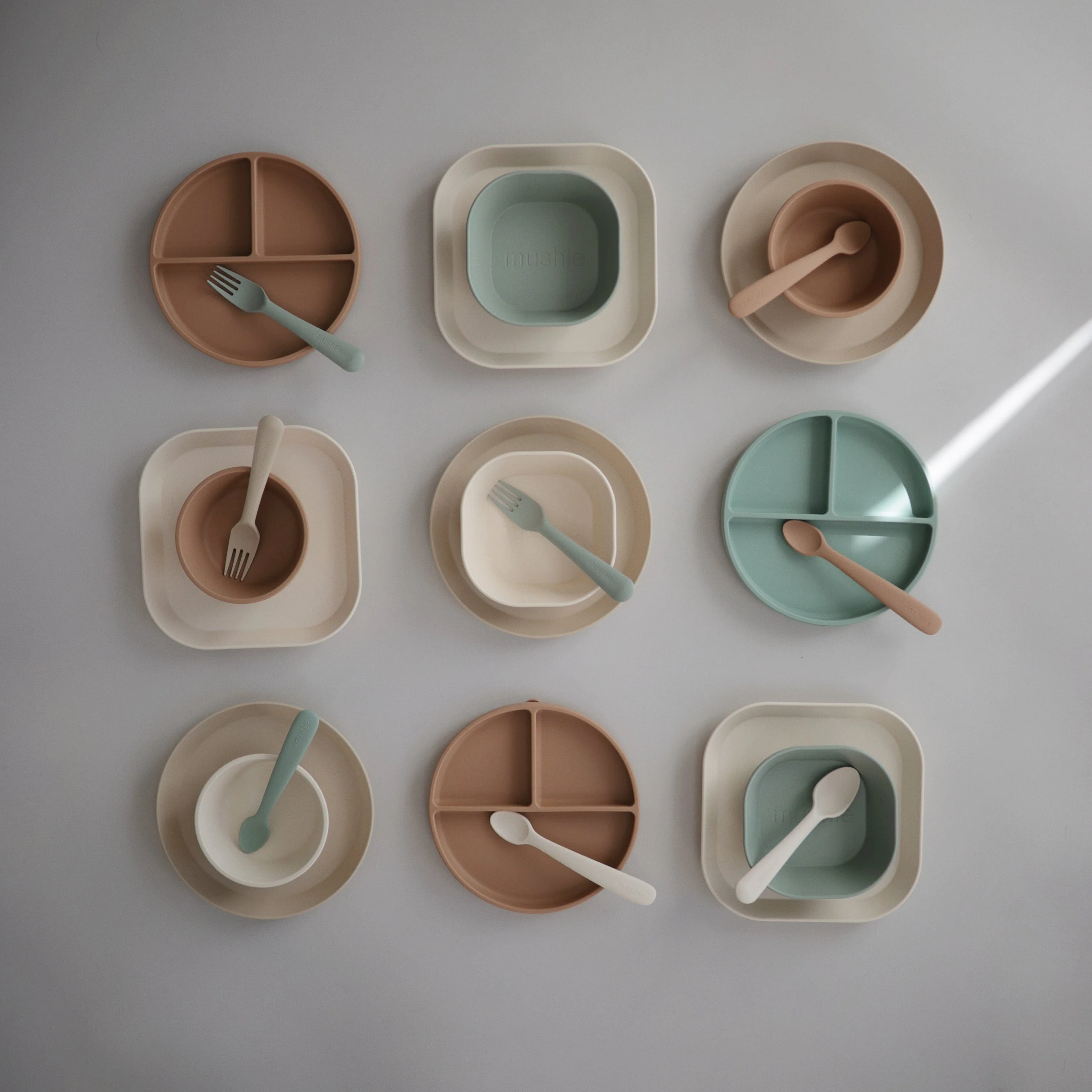 Square Dinnerware Plates, Set of 2 - Image 35