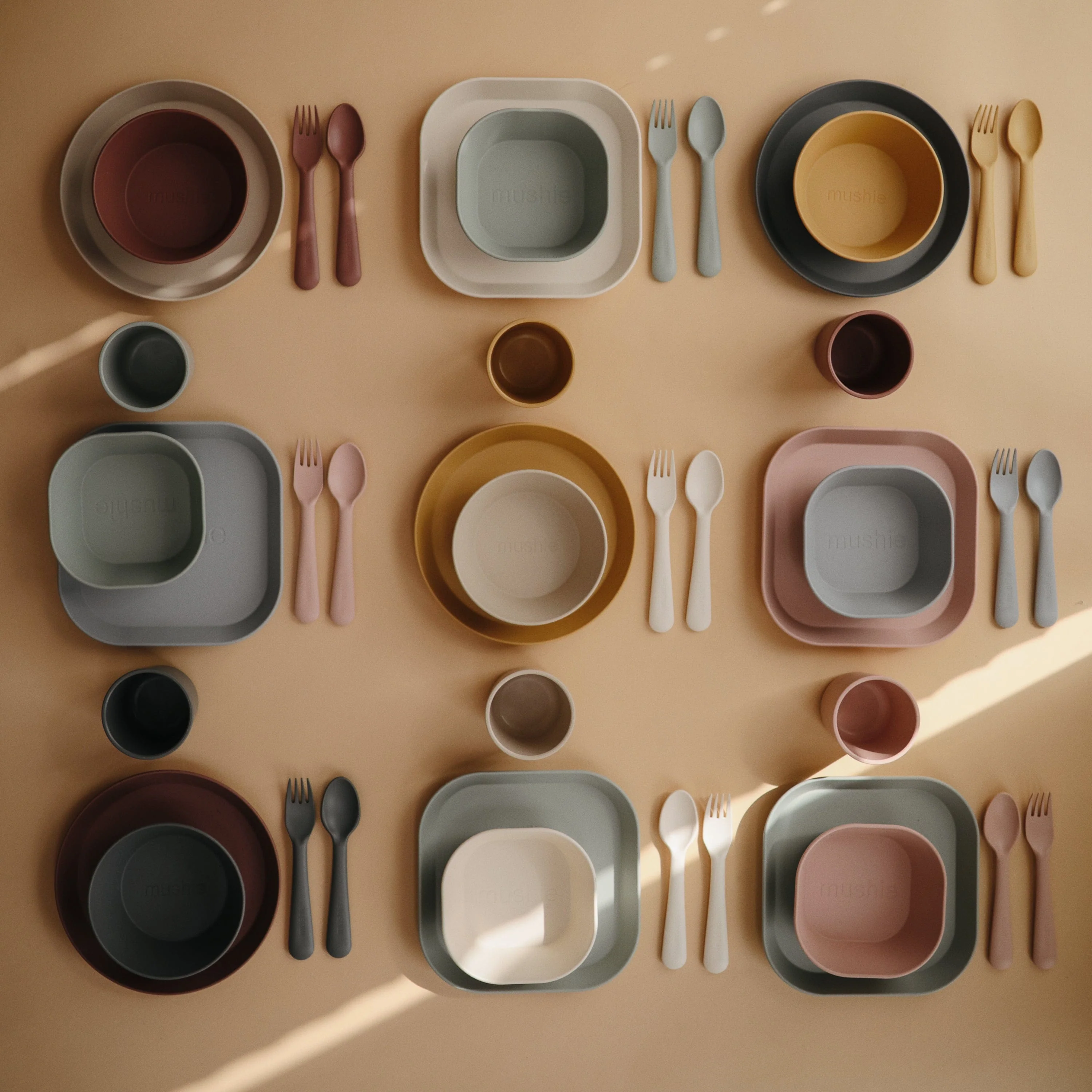 Square Dinnerware Plates, Set of 2 - Image 39