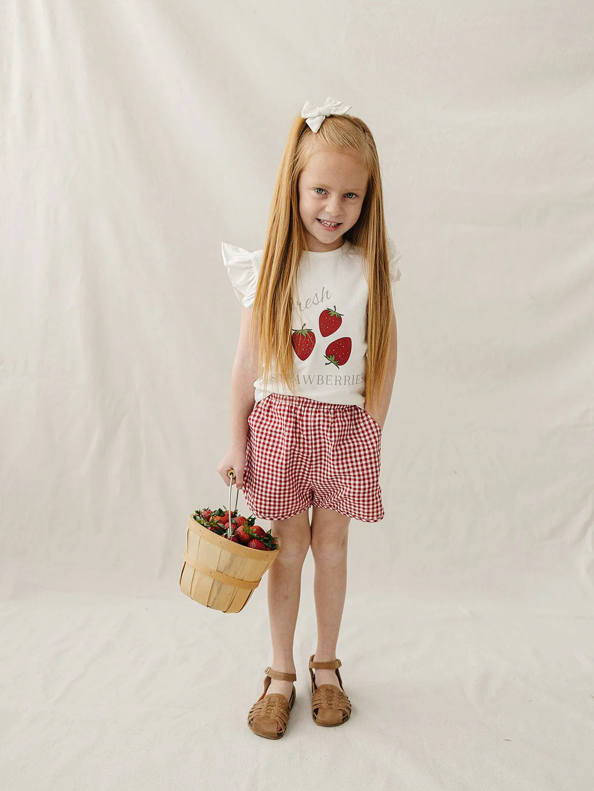 Strawberry Ruffle Tee - Image 2