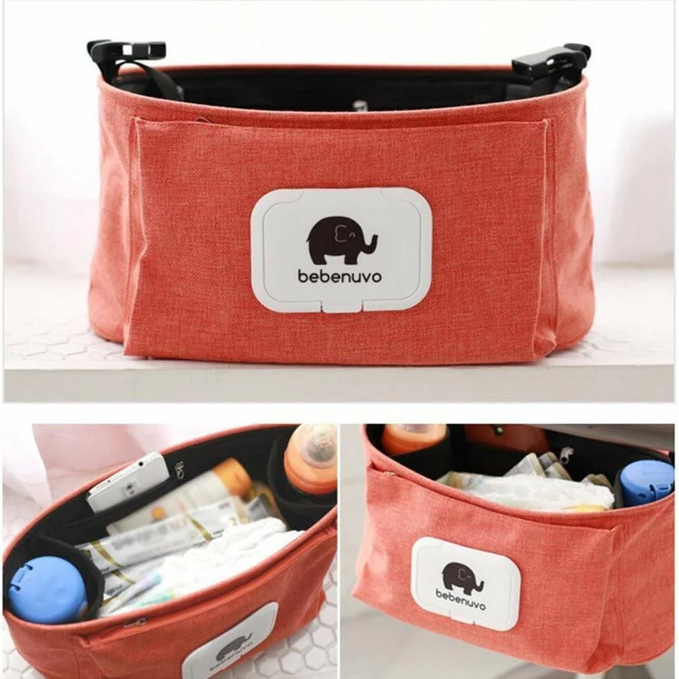 Stroller Organizer Bag, Blue - Image 4