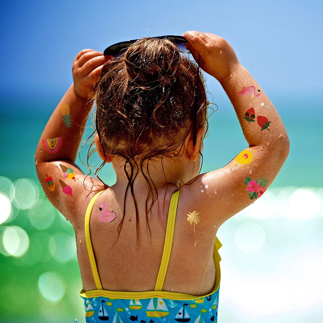 Summer Fun Variety Temporary Tattoos Set - Image 3