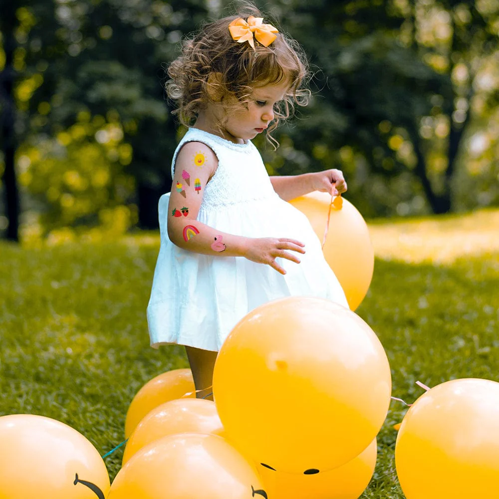 Summer Fun Variety Temporary Tattoos Set - Image 4