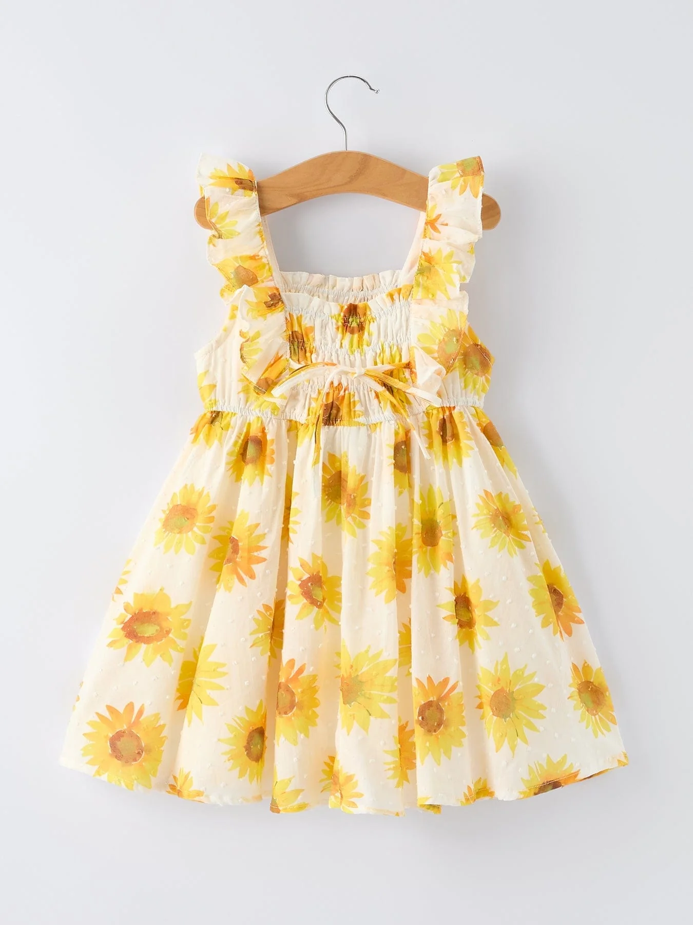 Sunflower Girls Smocked Ruffle Dress - Image 7