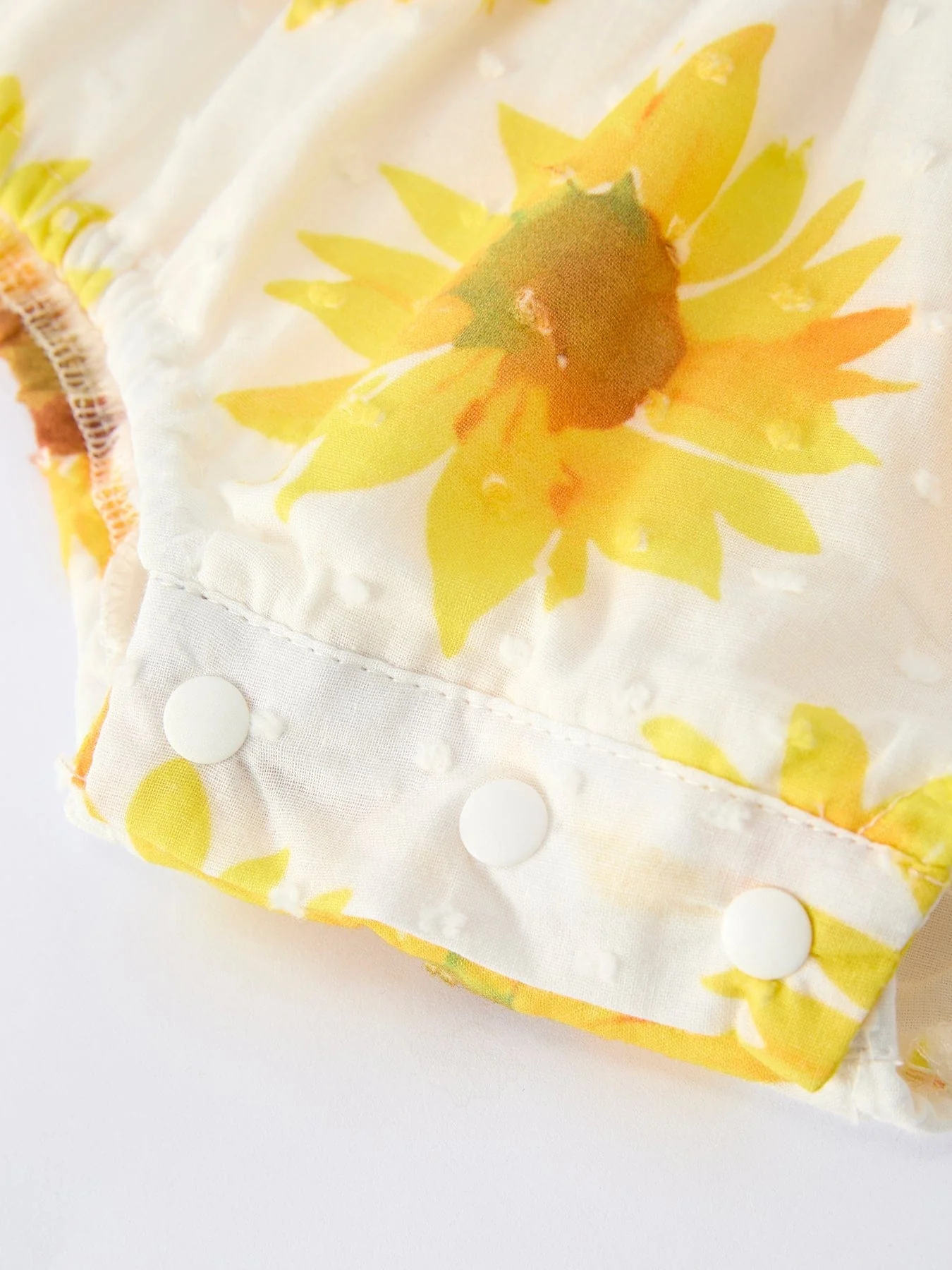 Sunflower Girls Smocked Ruffle Romper - Image 8