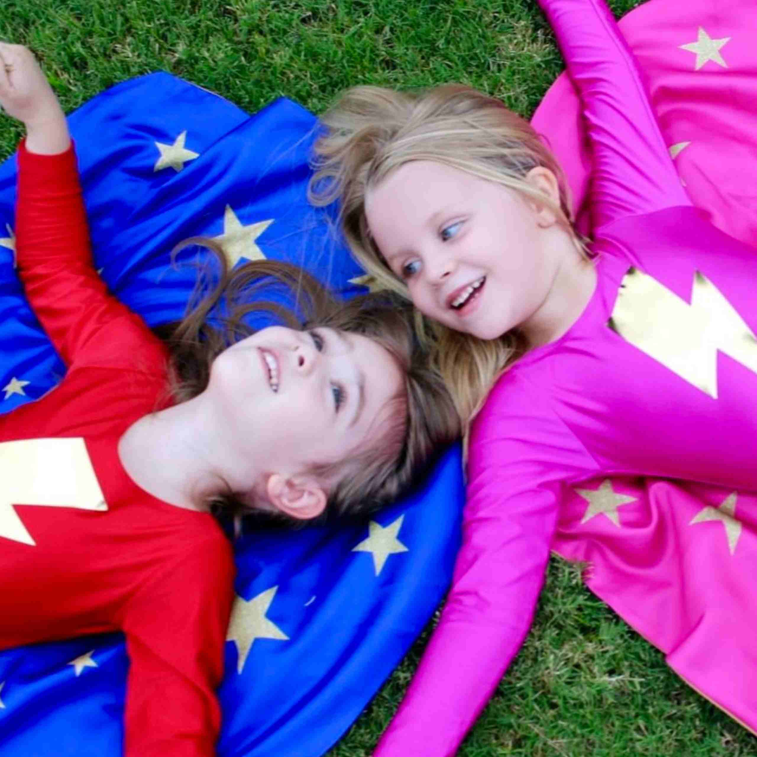 Superhero Star Power Cape Set - Pink - Image 4