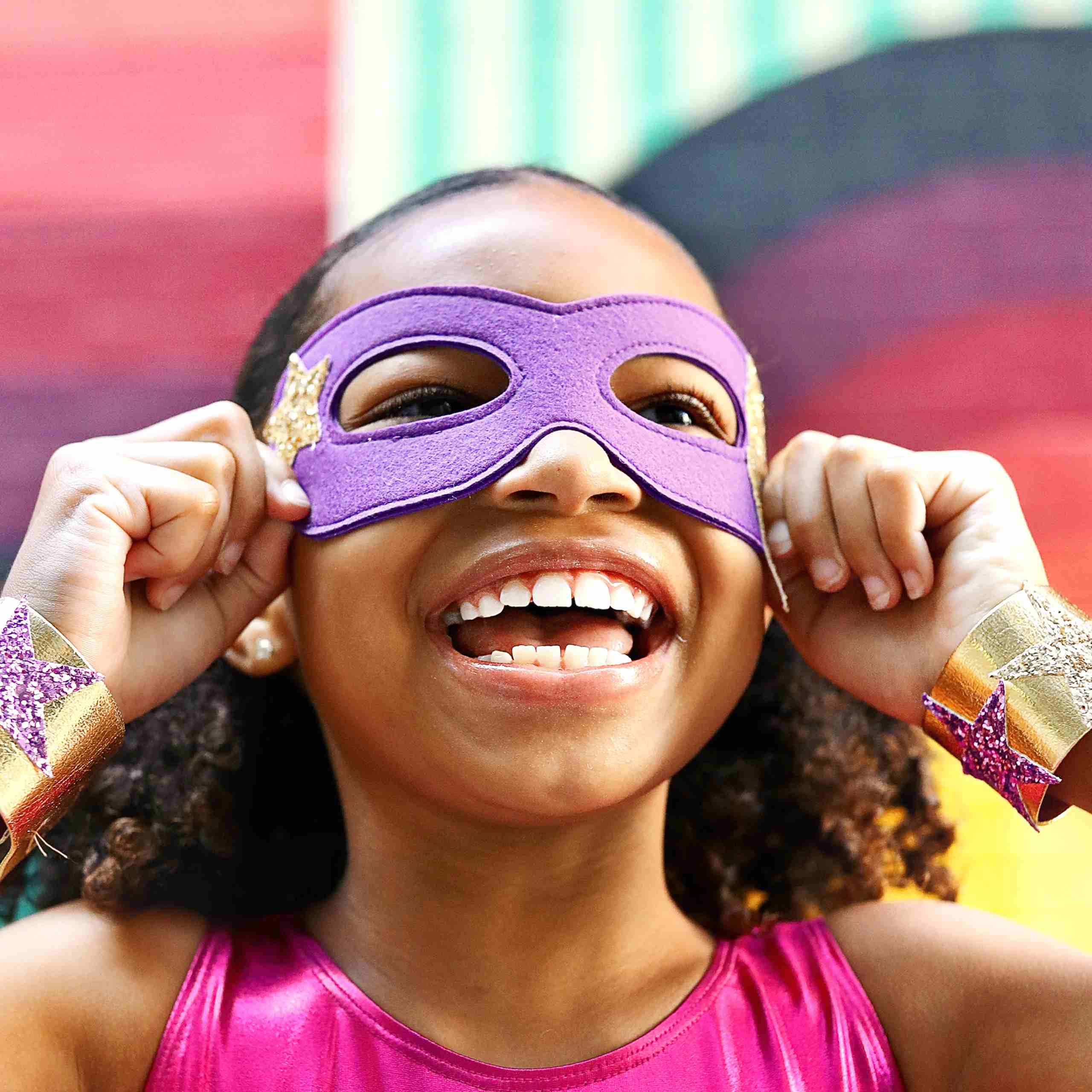 Superhero Star Power Cape Set - Purple - Image 4