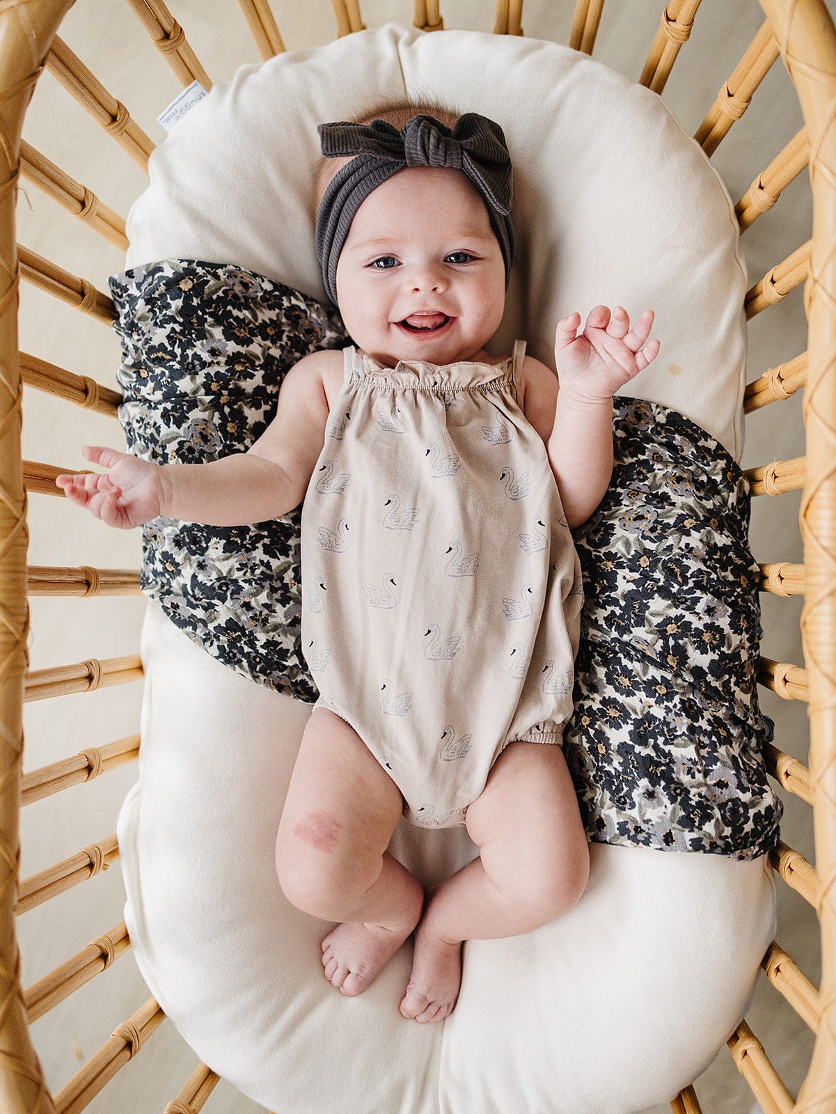 Swan Tank Bubble Romper - Image 2