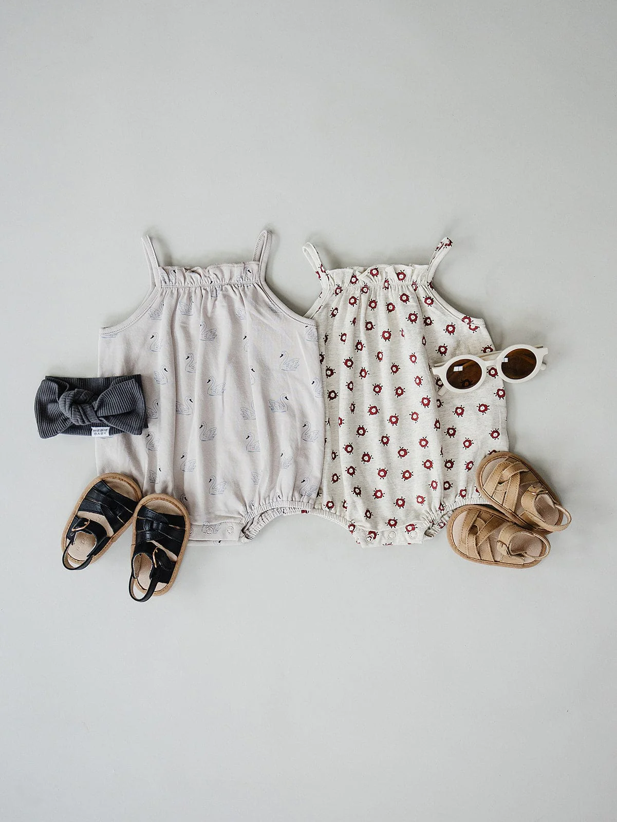 Swan Tank Bubble Romper - Image 3