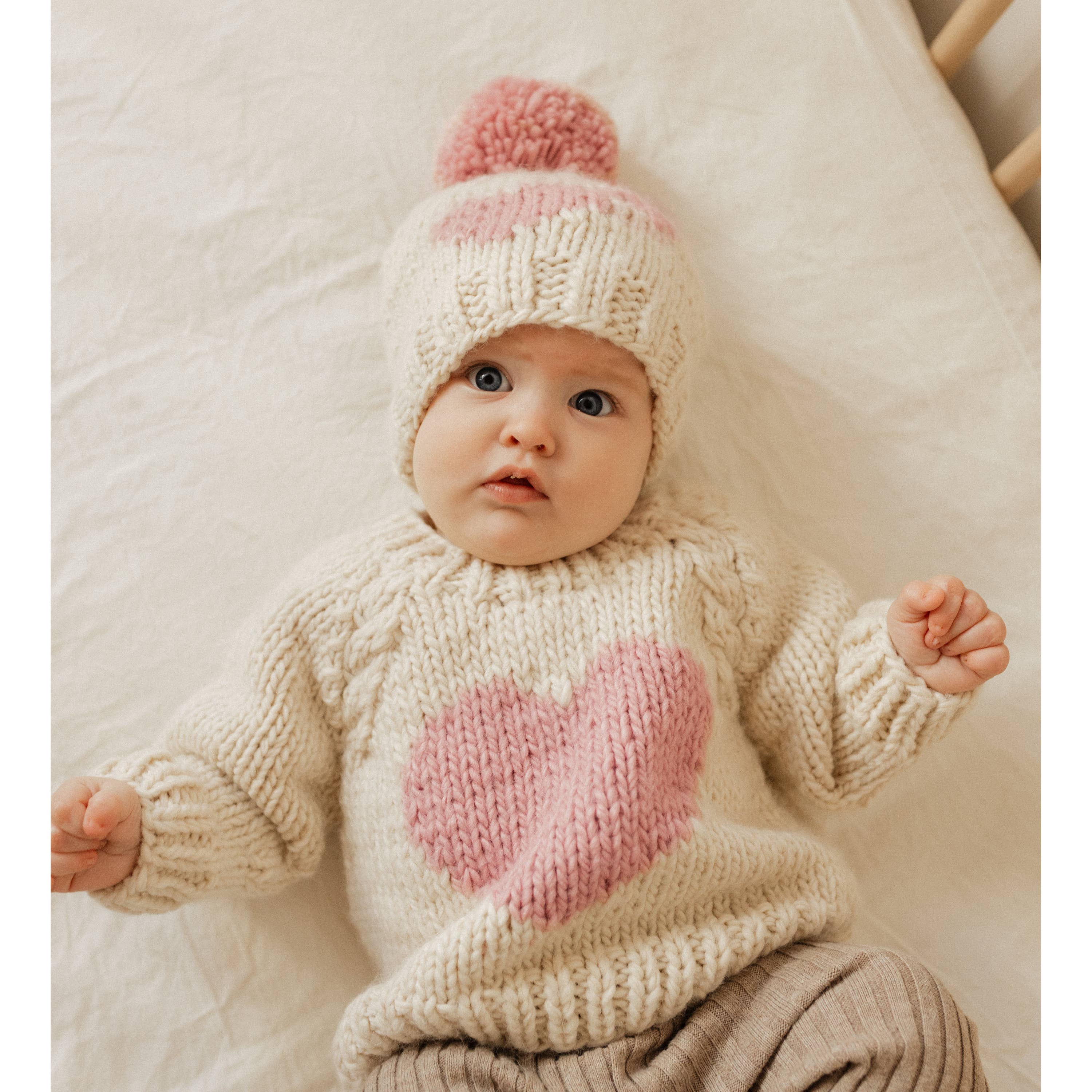 Sweetheart Crew Neck Sweater Baby & Toddler - Image 2