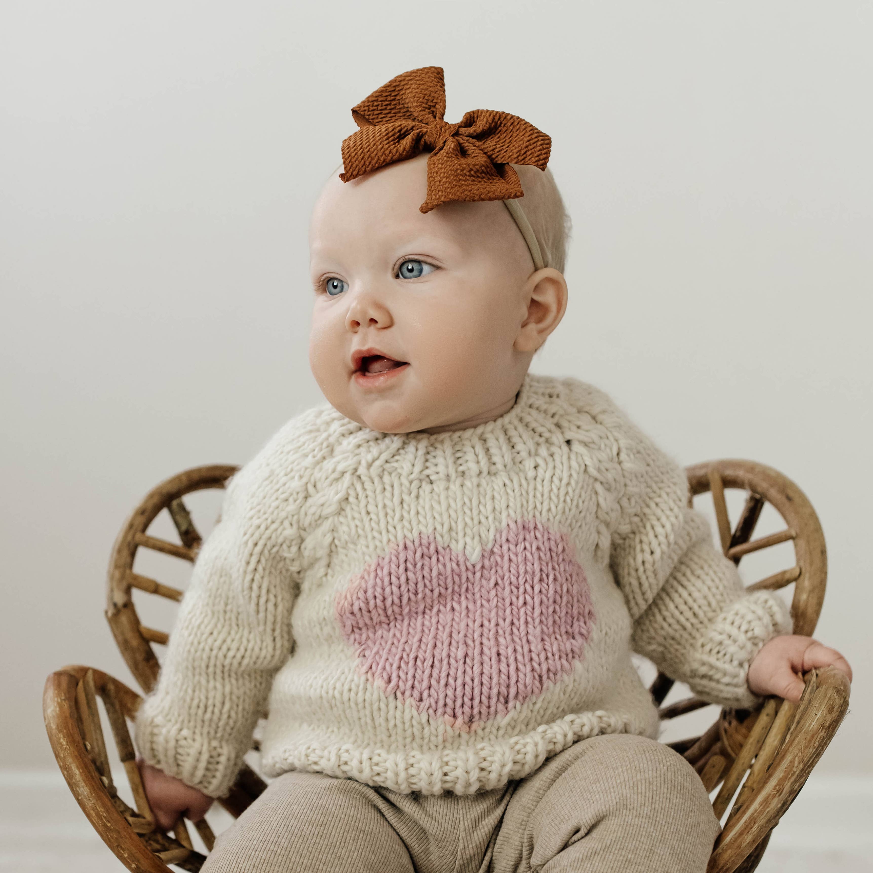 Sweetheart Crew Neck Sweater Baby & Toddler - Image 3