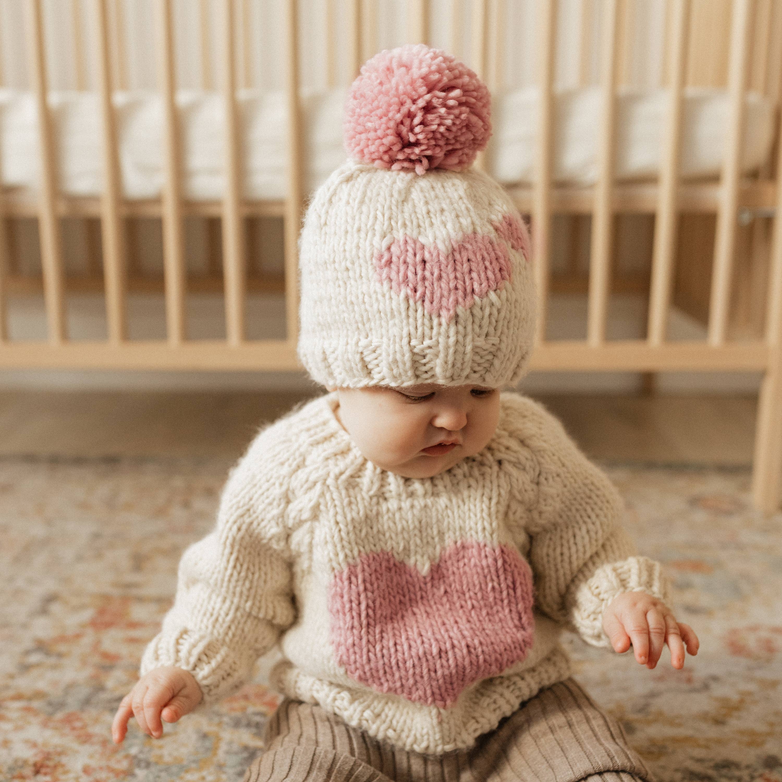 Sweetheart Crew Neck Sweater Baby & Toddler - Image 4