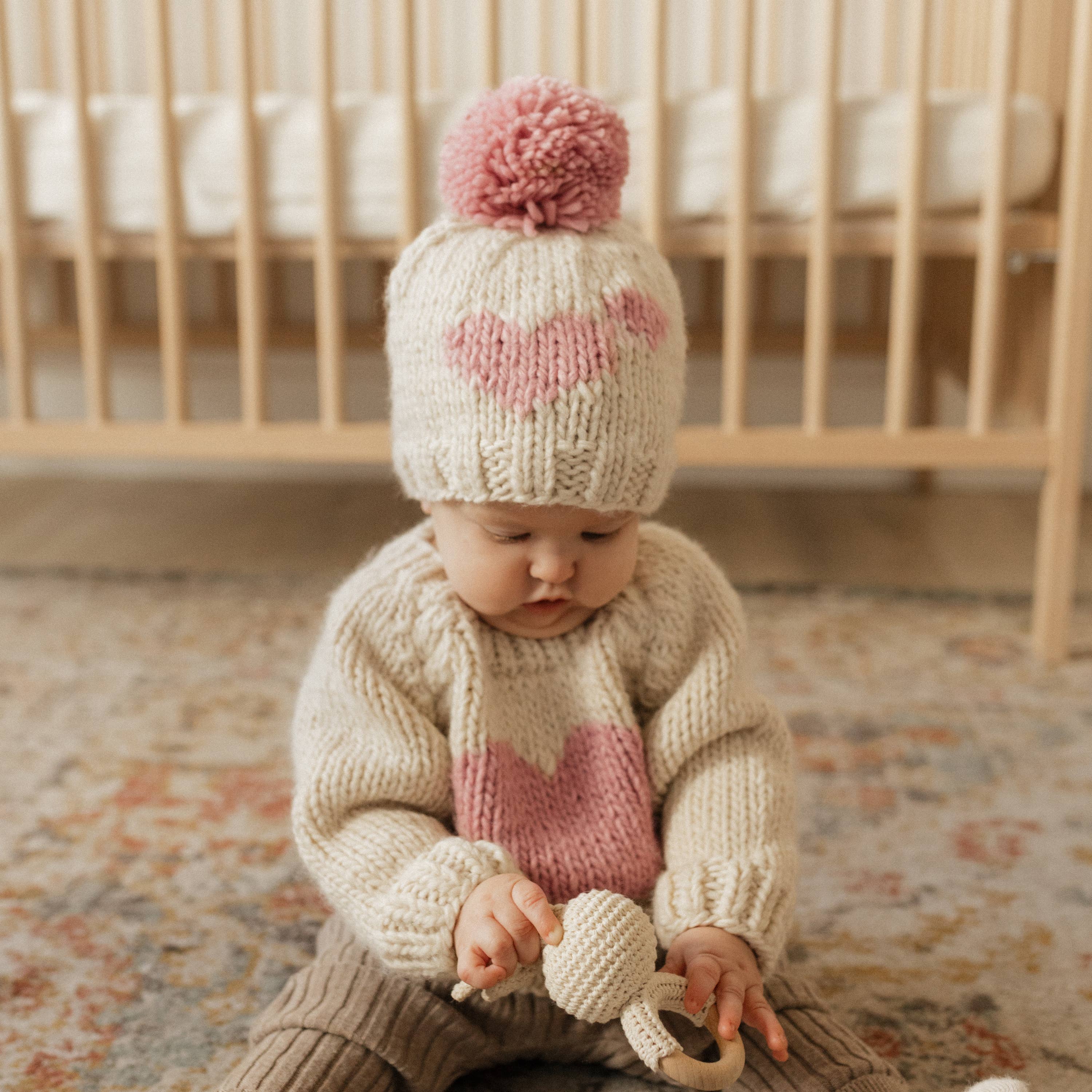 Sweetheart Crew Neck Sweater Baby & Toddler - Image 6