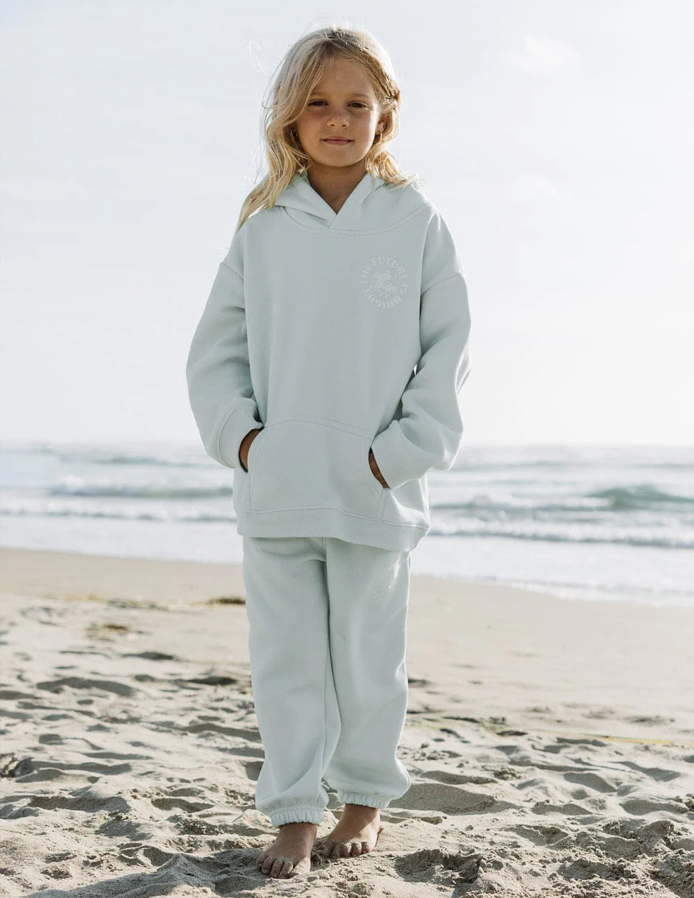 The Future Is Bright Kids Hoodie - Image 5