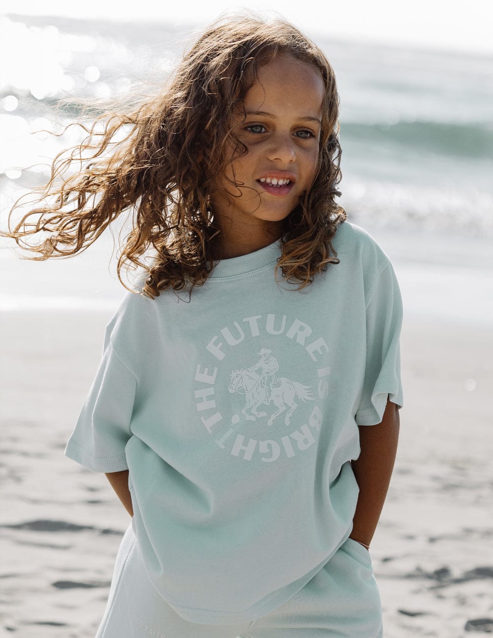 The Future Is Bright Kids Tee - Image 4