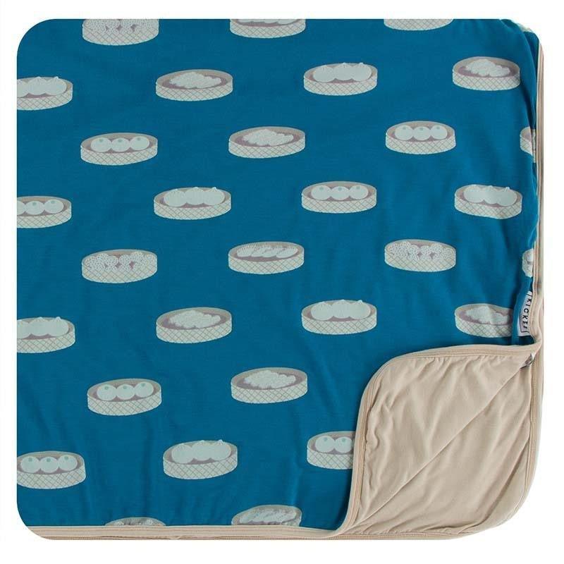 Bamboo Toddler Blanket - Seaport Dim Sum