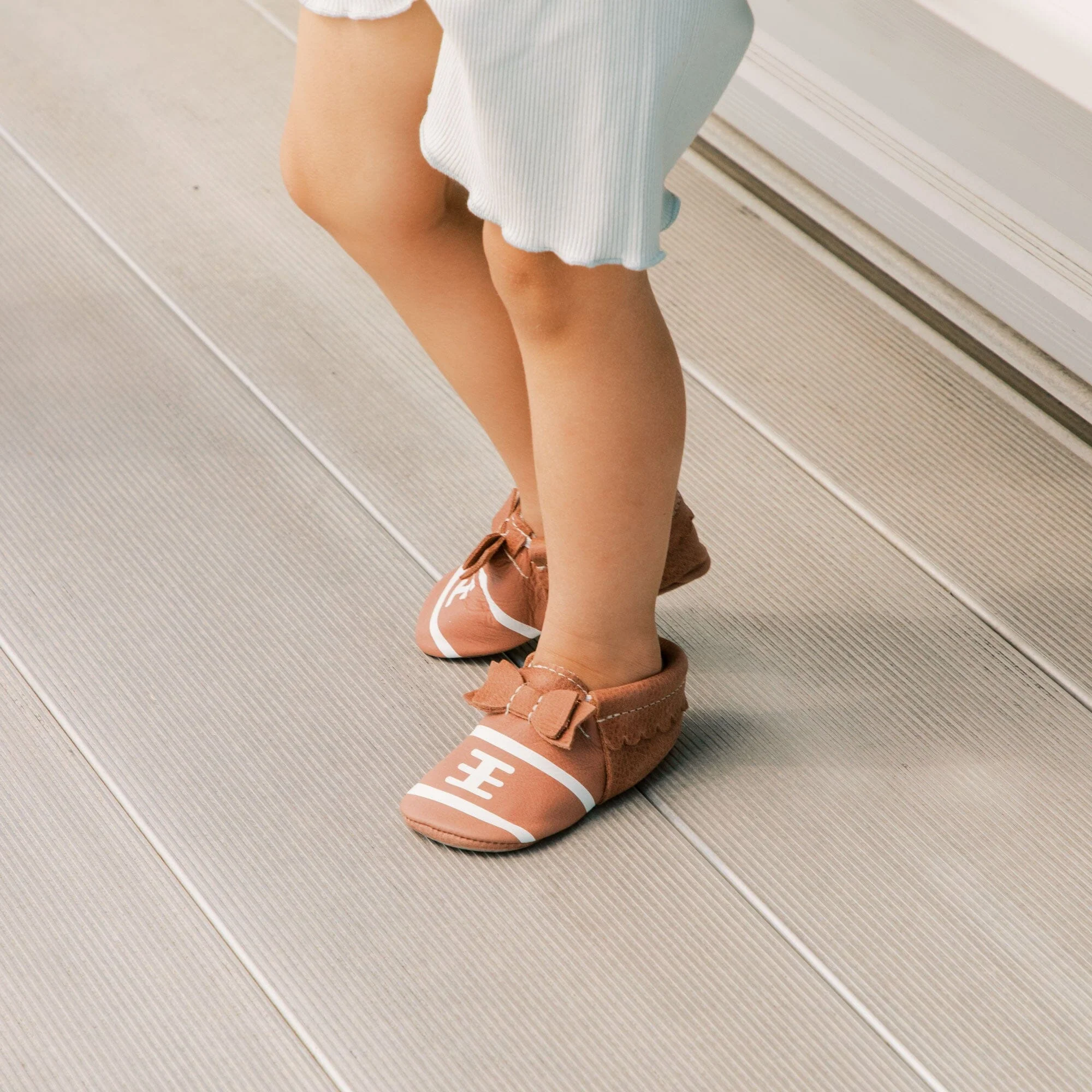 Touchdown II Bow Baby Shoe - Image 7