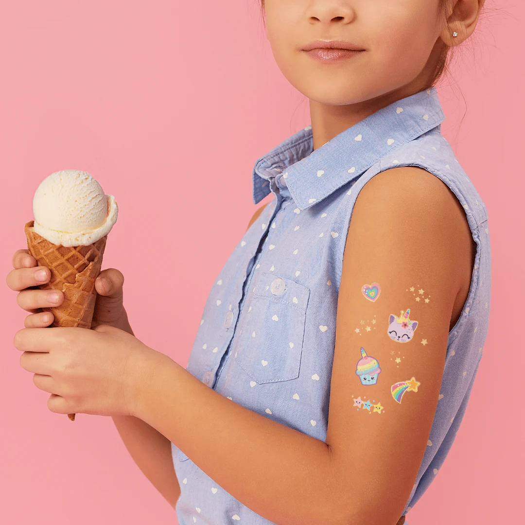Unicorn Celebration Temporary Tattoos - Image 6