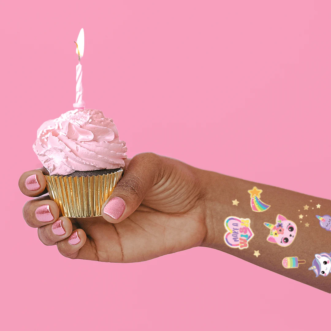 Unicorn Celebration Temporary Tattoos - Image 8