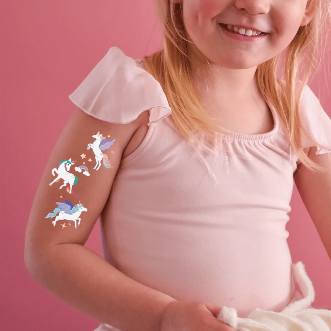Unicorn Party Variety Temporary Tattoos Set - Image 4