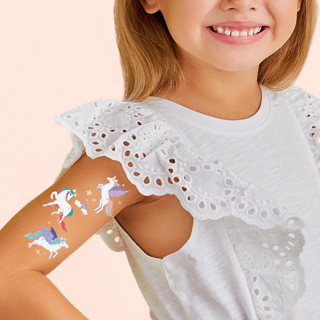 Unicorn Party Variety Temporary Tattoos Set - Image 5