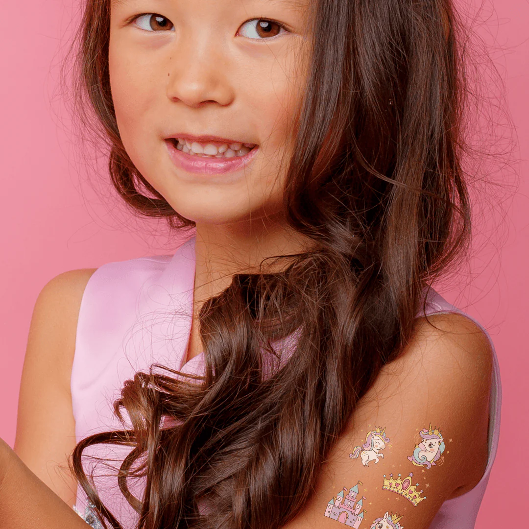 Unicorn Princess Variety Temporary Tattoos Set - Image 7