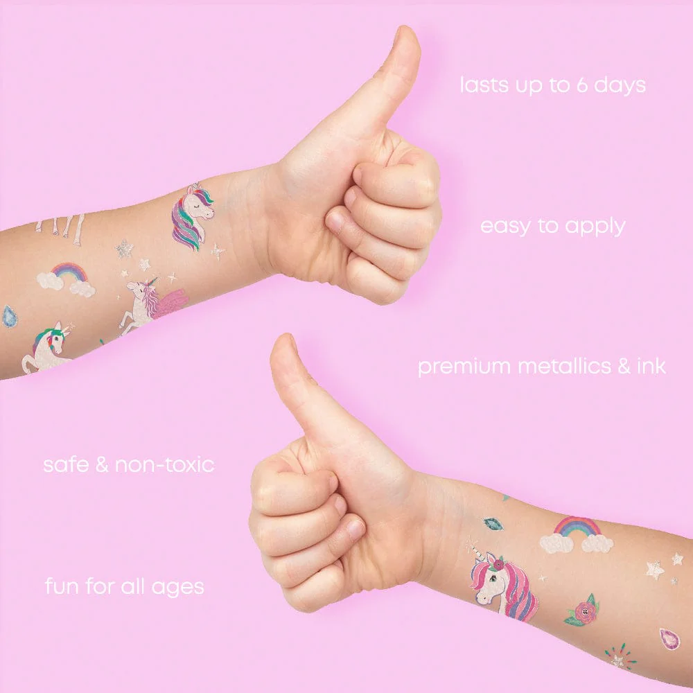 Unicorns Temporary Tattoos - Image 4