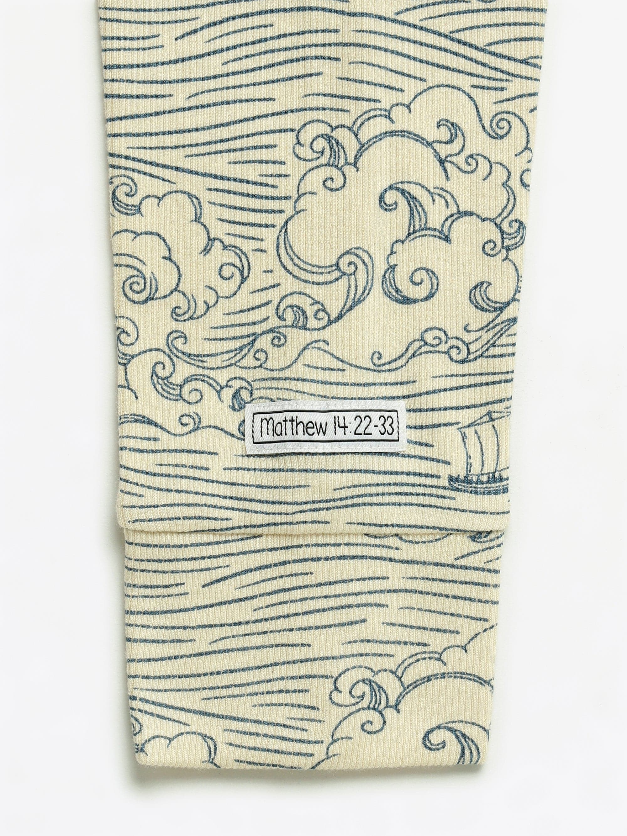 Walking on Water Ribbed Cotton-Bamboo Blend Womens PJ Jogger Set - Image 5