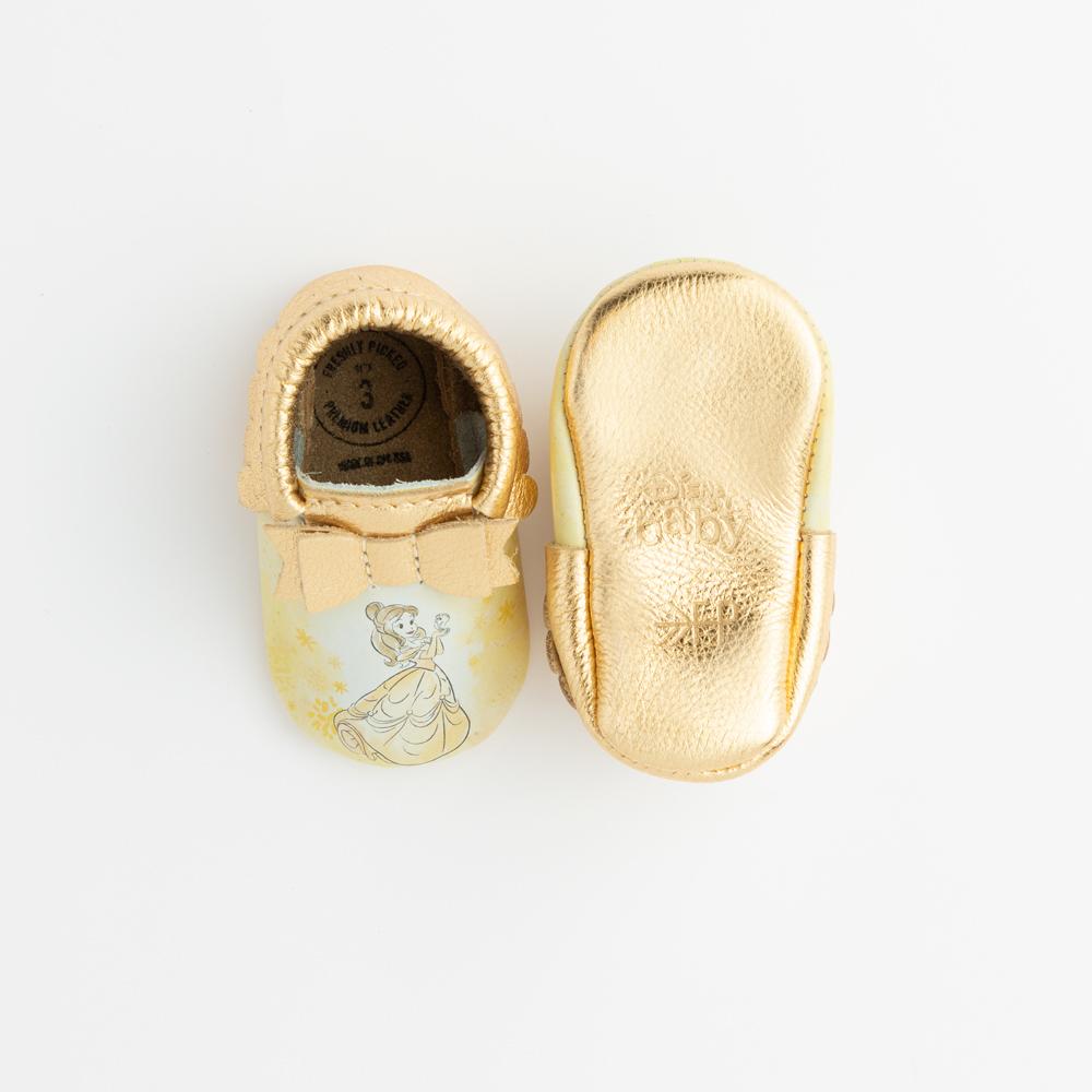 Watercolor Belle Bow Baby Shoe - Image 3