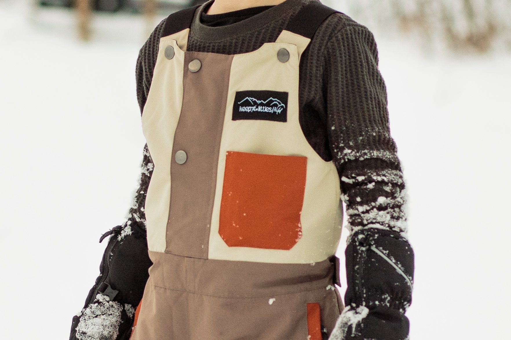 Waterproof Snow Bib for Youth and Toddler - Image 2