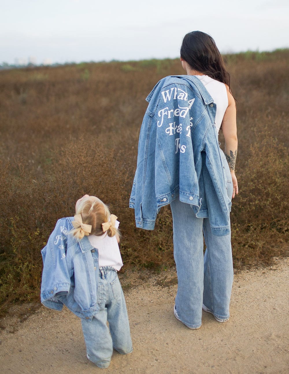 What a Friend in Jesus Kids Denim Jacket - Image 7