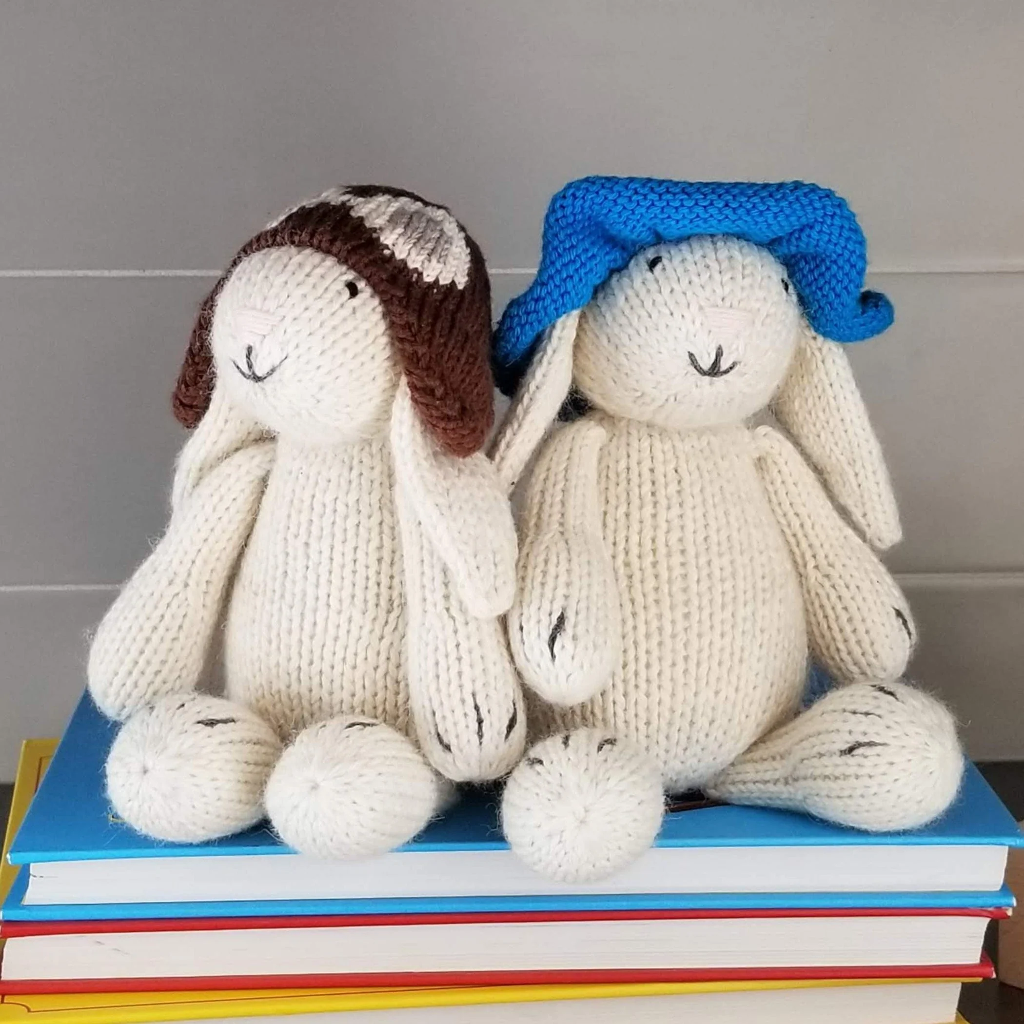 White Bunny with Aviator Hat - Image 3