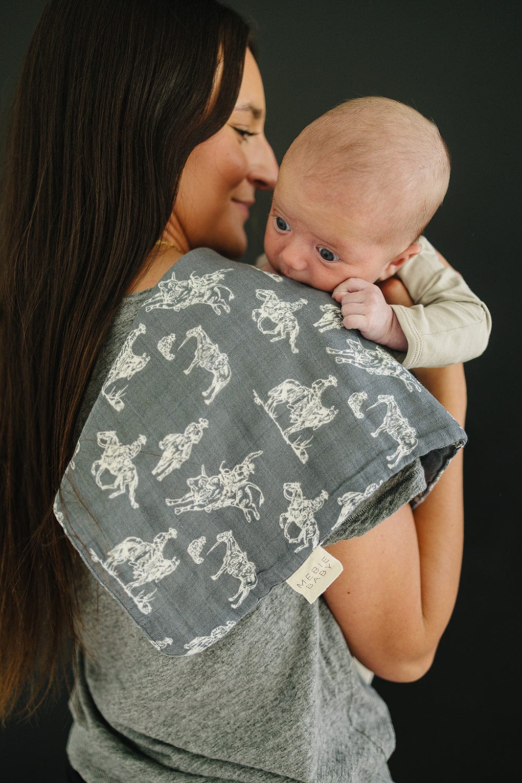 Wild West Muslin Burp Cloth - Image 2