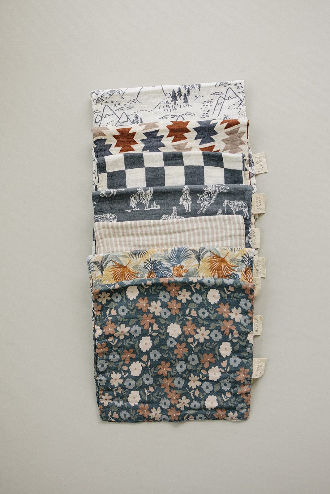Wild West Muslin Burp Cloth - Image 3