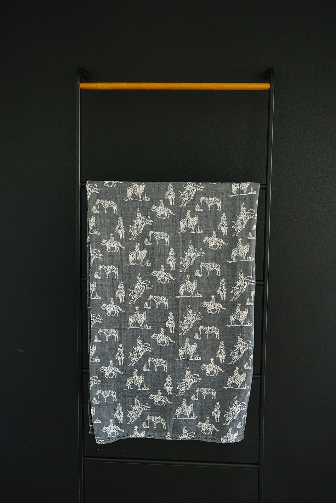 Wild West Muslin Swaddle Blanket - Image 3