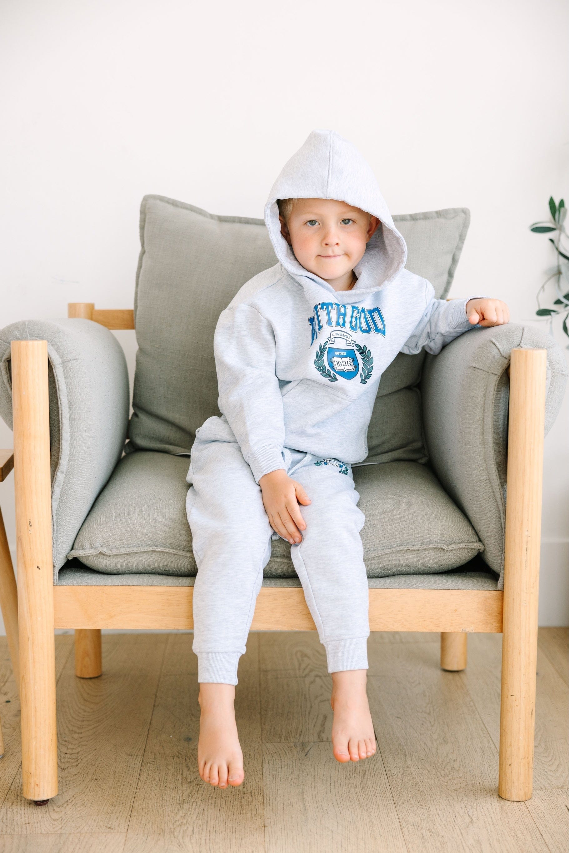 With God Cotton Fleece Jogger - Image 4