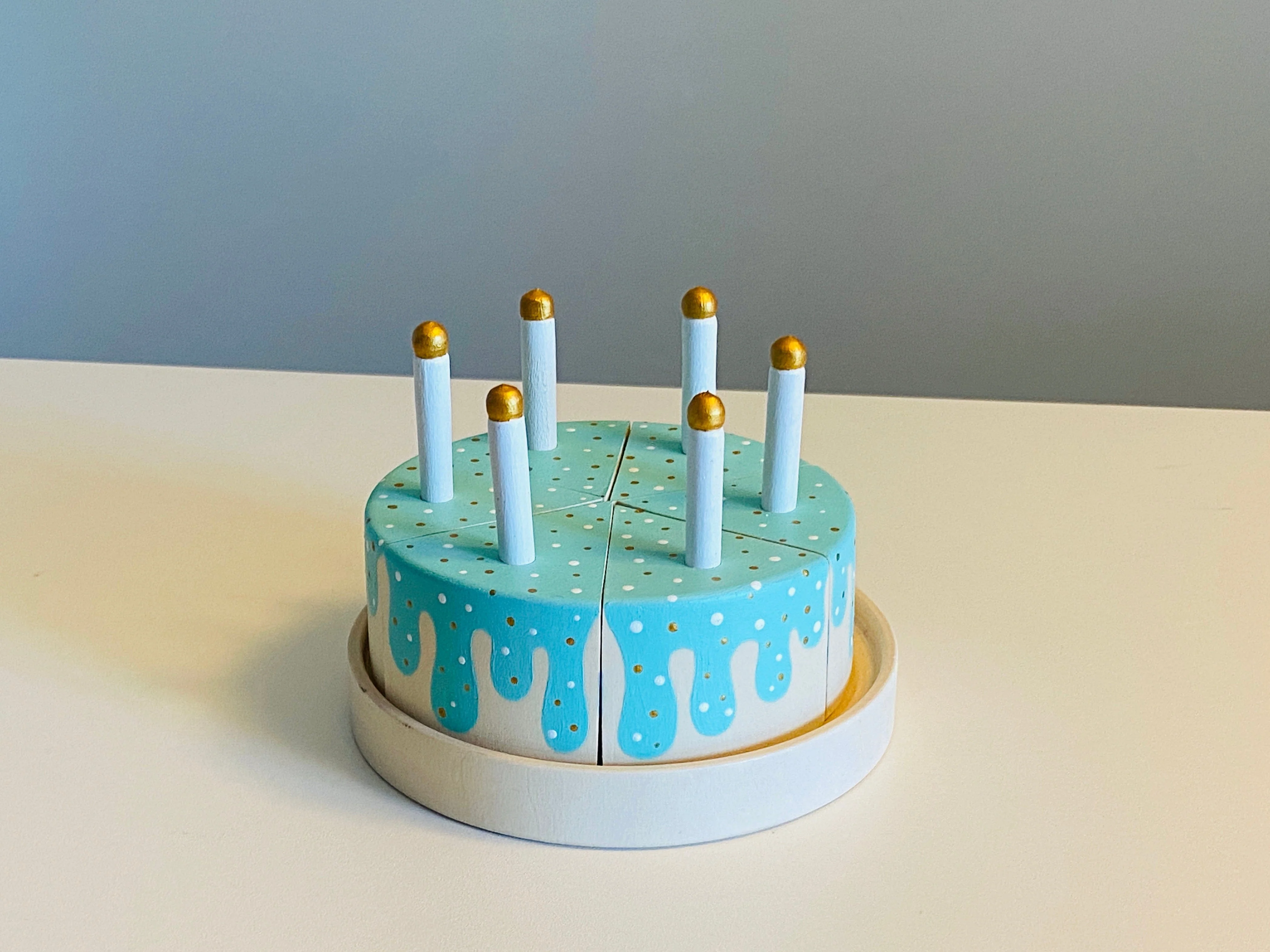 Wooden Birthday Cake Toy - Image 4