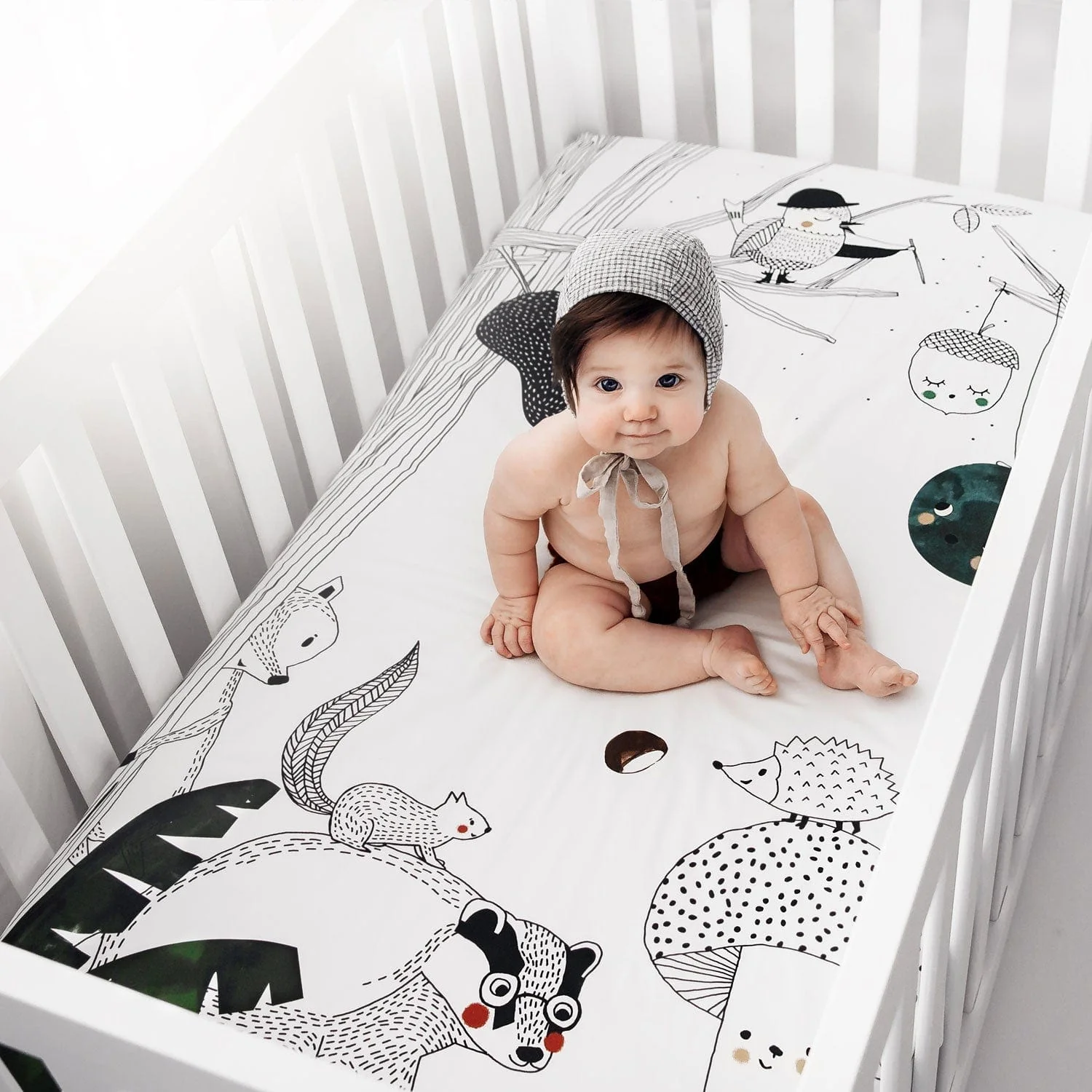 Woodland Dreams Standard Size Crib Sheet - Image 3