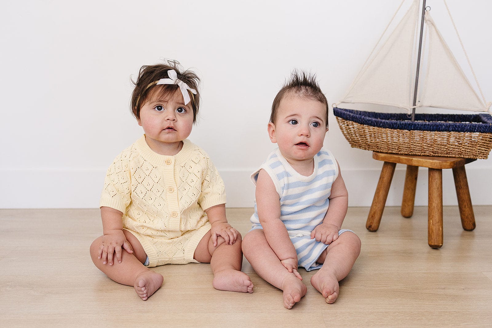 Yellow Cardigan Bloomer Set - Image 6