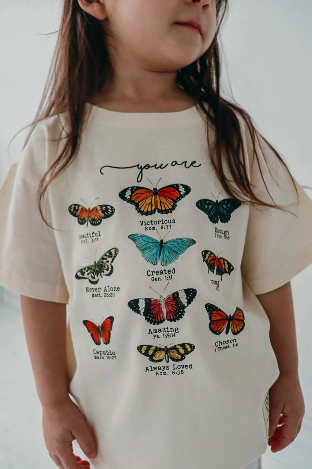 Butterfly Affirmation Short Sleeve T-Shirt - Image 2