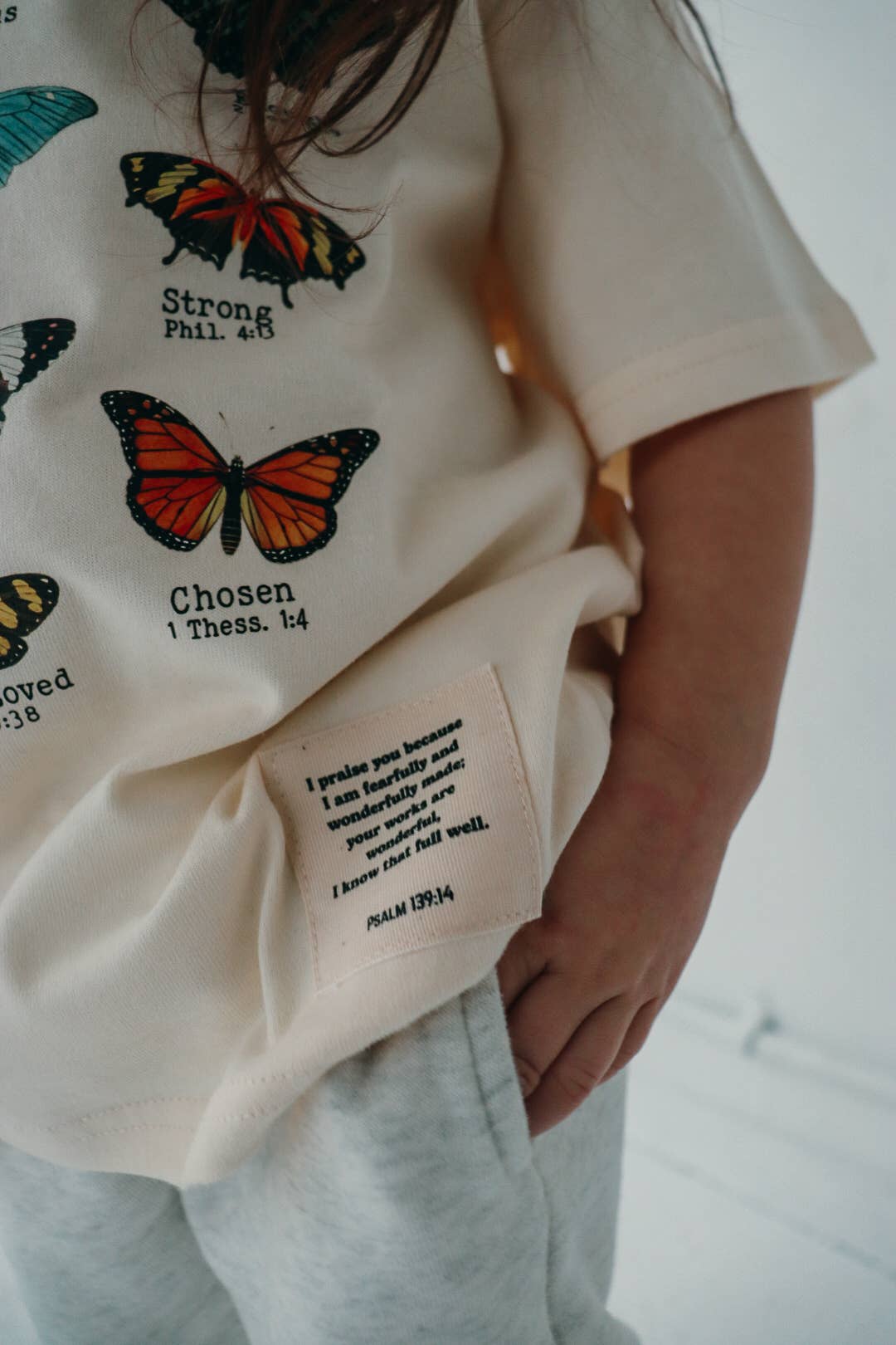 Butterfly Affirmation Short Sleeve T-Shirt - Image 3