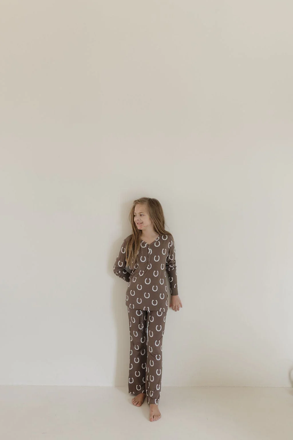Youth Flare Bamboo Pajamas - Giddy Up - Image 2