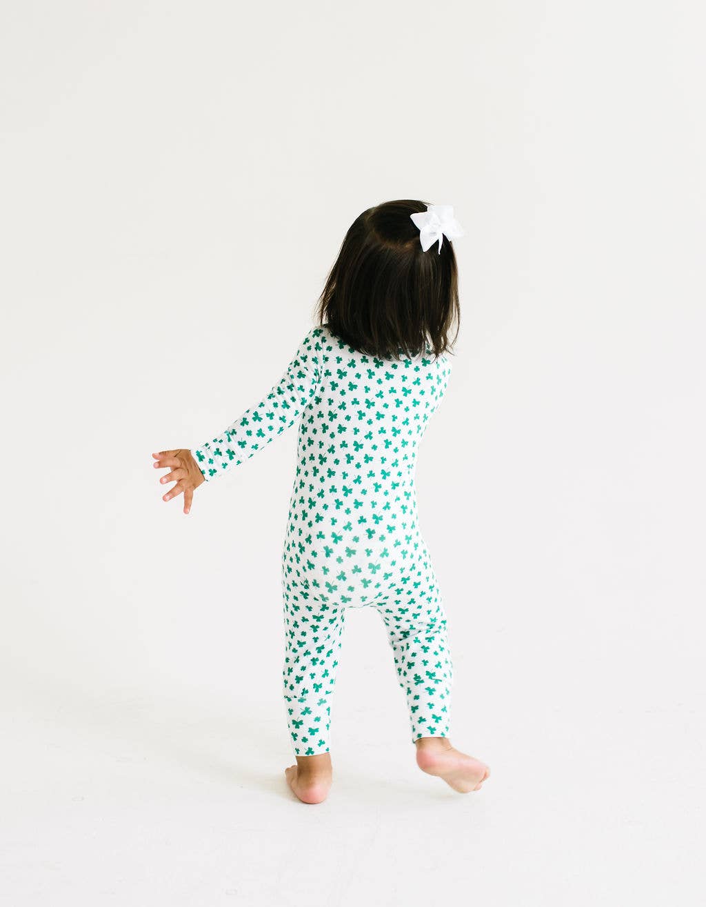 Bamboo Coverall with Zipper - Shamrock - Image 4